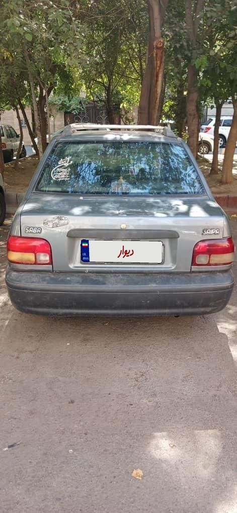 پراید صبا بنزینی - 1387