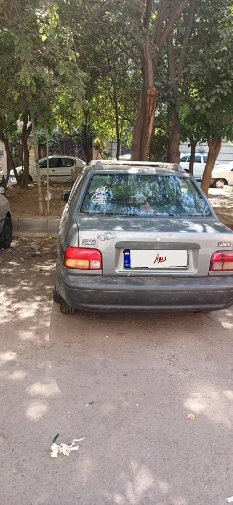پراید صبا بنزینی - 1387