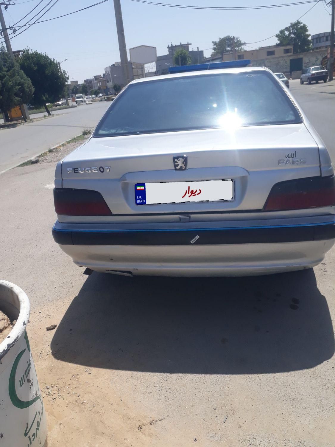 پژو پارس دوگانه سوز - 1384