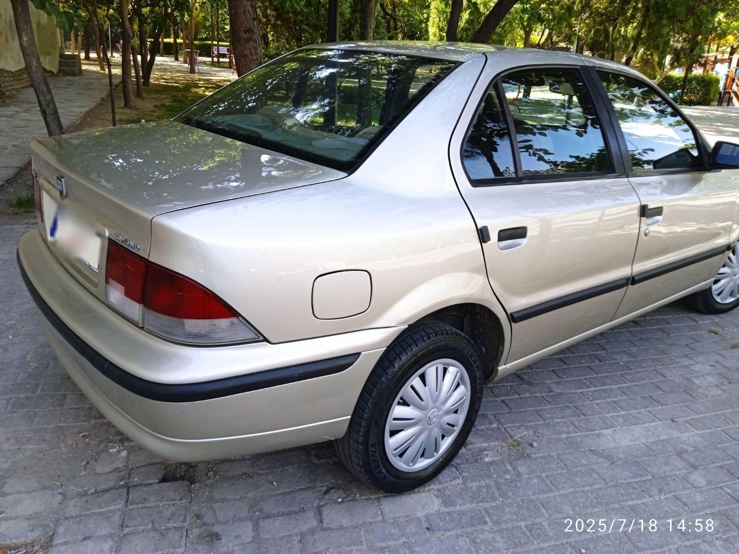 سمند X7 دوگانه سوز - 1386