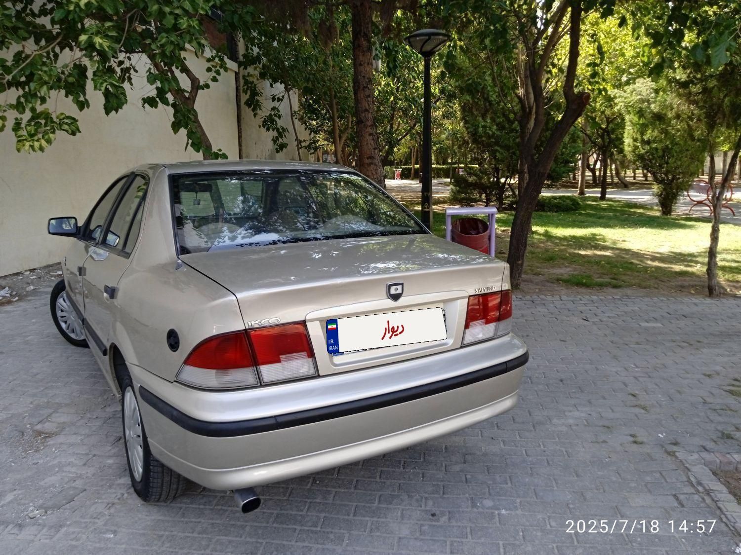 سمند X7 دوگانه سوز - 1386