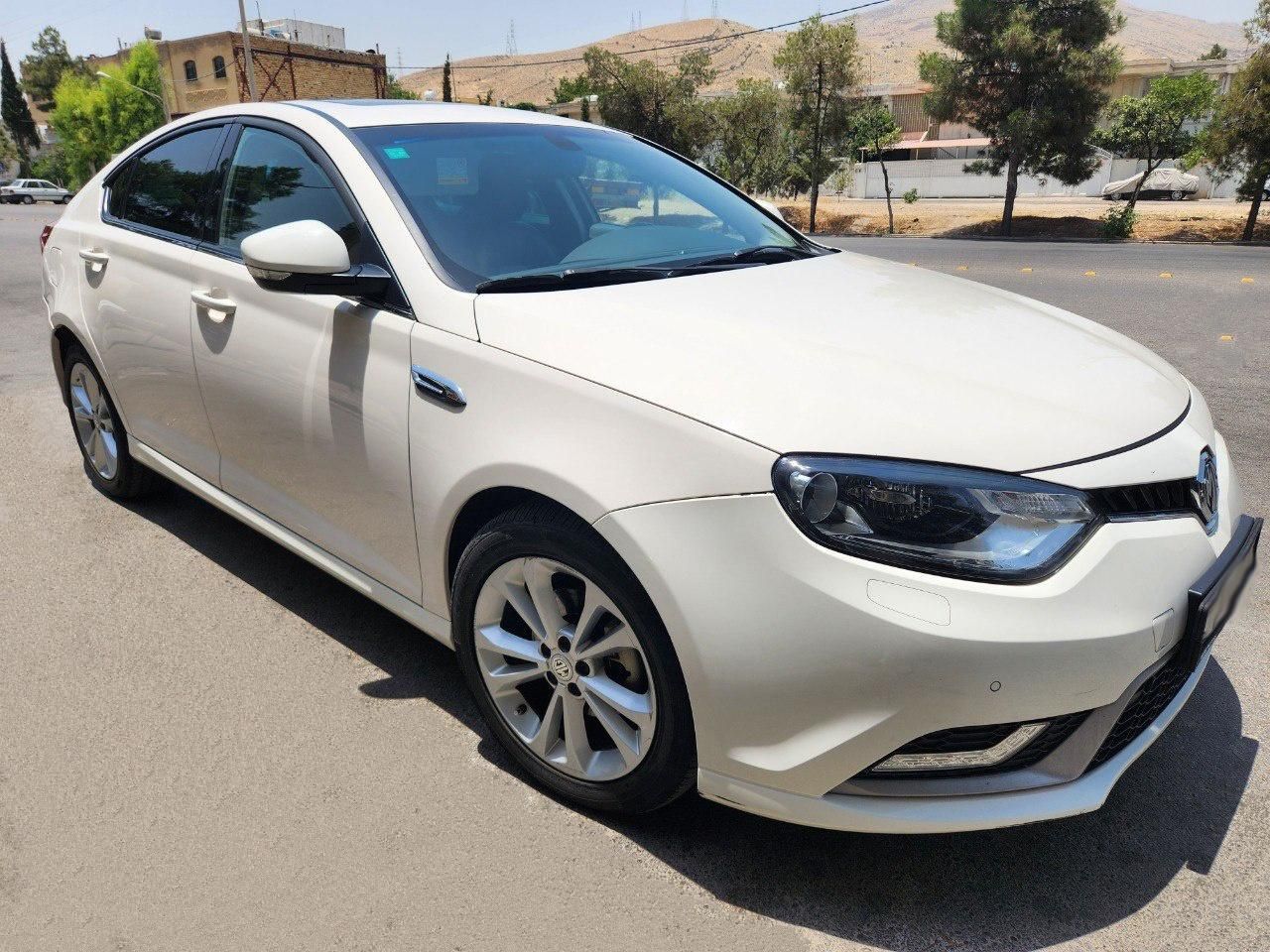 ام جی 6 لیفت بک GT فیس جدید - 2015