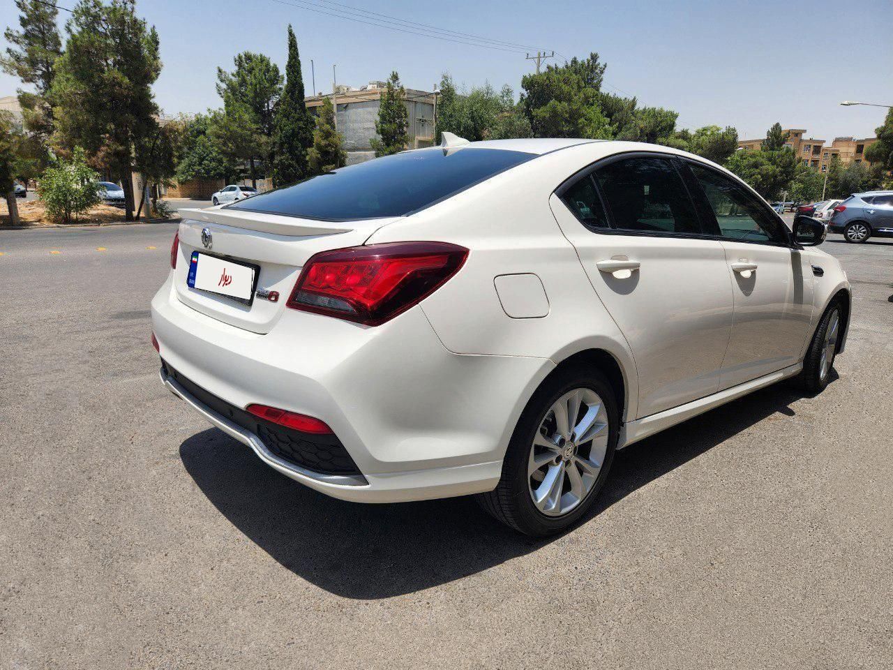 ام جی 6 لیفت بک GT فیس جدید - 2015
