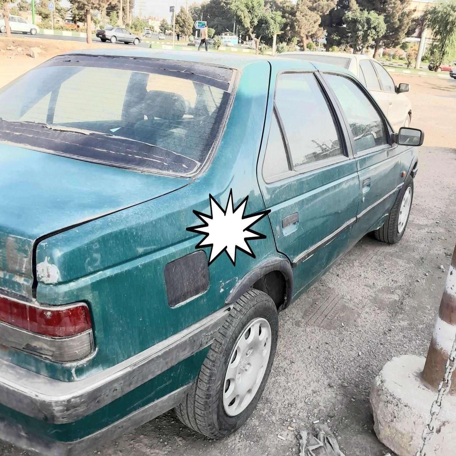 پژو آردی دوگانه سوز LPG - 1378