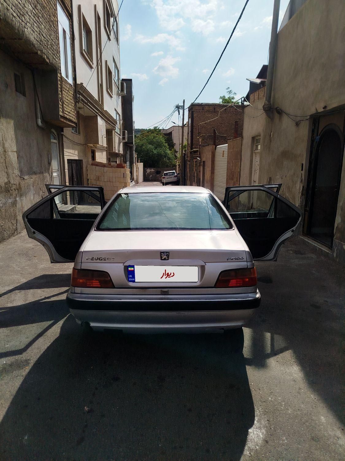 پژو پارس دوگانه سوز - 1385