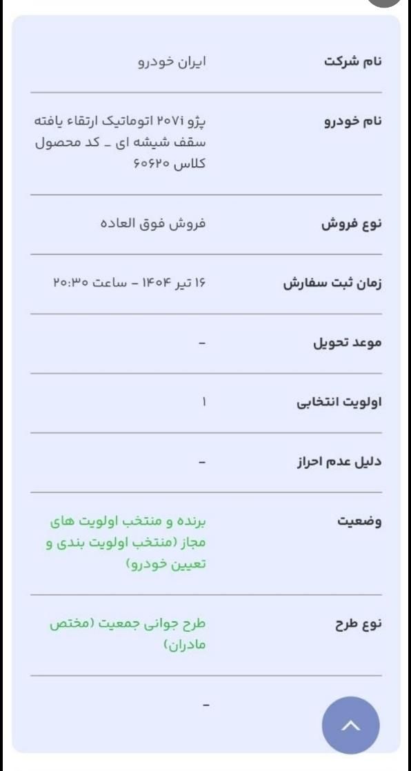 خودرو پژو، 207 آگهی ann_19371823