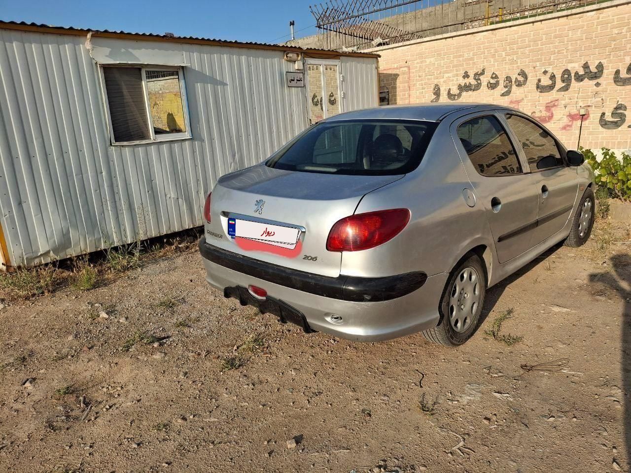 پژو ۲۰۶ صندوق دار v1 - 1386