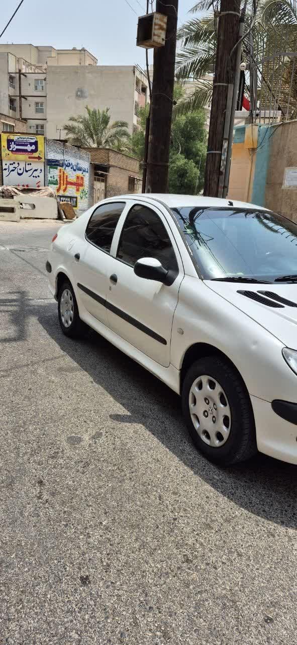 پژو ۲۰۶ صندوق دار v8 - 1396