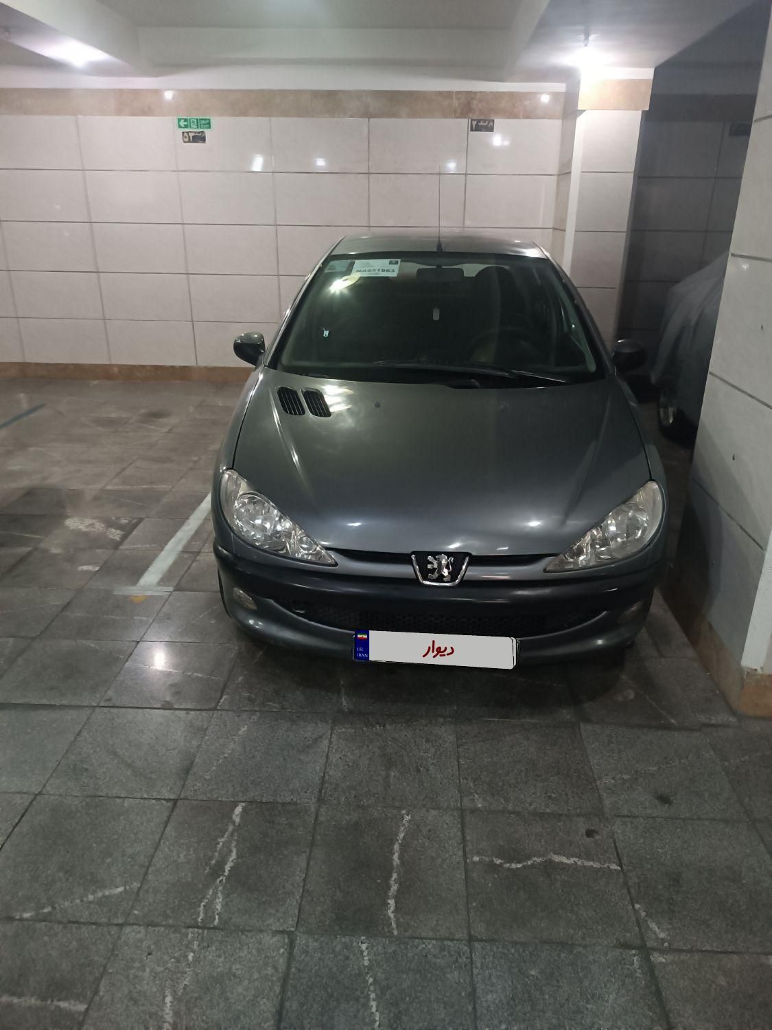 پژو ۲۰۶ صندوق دار v8 - 1389