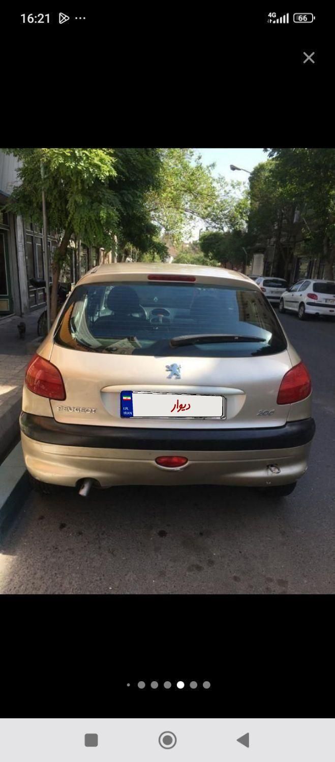 پژو ۲۰۶ صندوق دار v9 - 1390