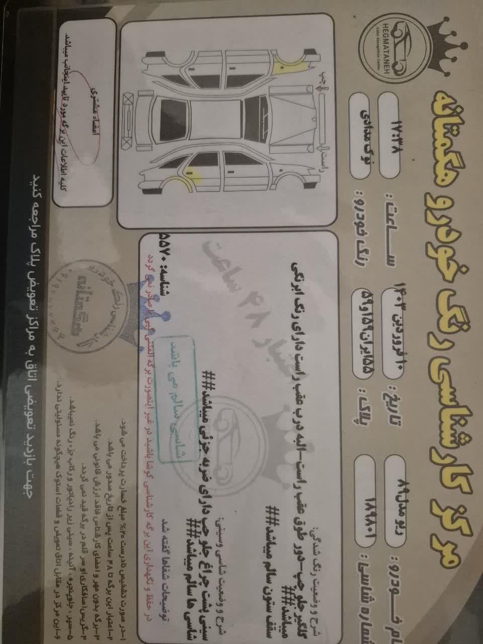 کیا ریو صندوقدار فول UB - 2017