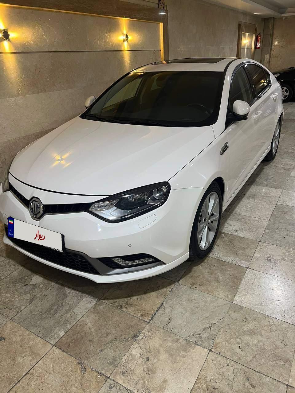 ام جی 6 لیفت بک GT فیس جدید - 2016