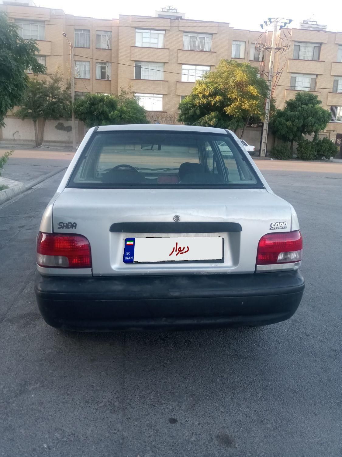 پراید صبا بنزینی - 1387