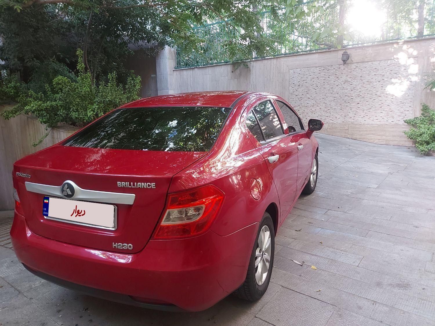 برلیانس H230 دنده‌ای - 1398