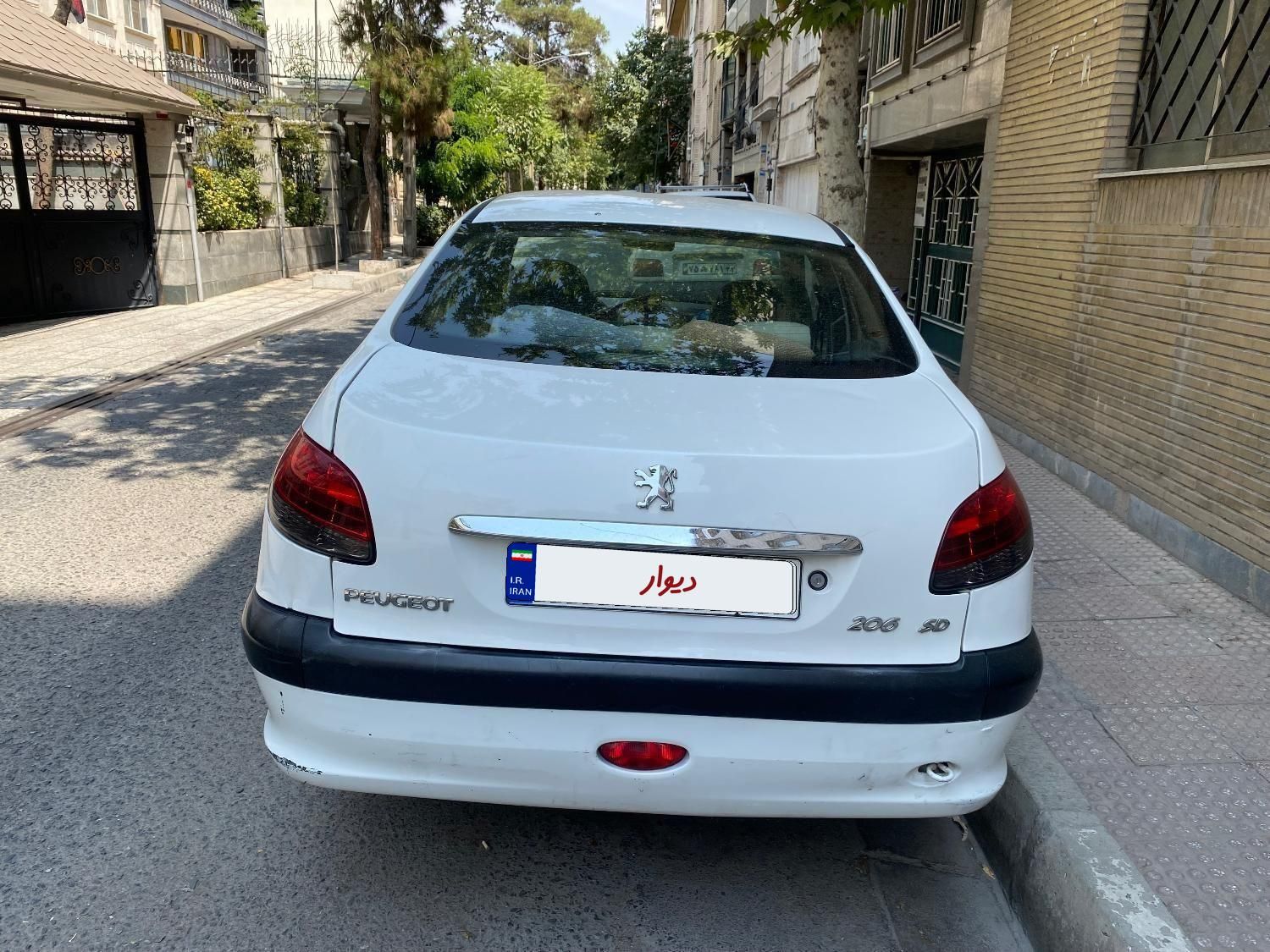 پژو 206 تیپ 2 - 1388