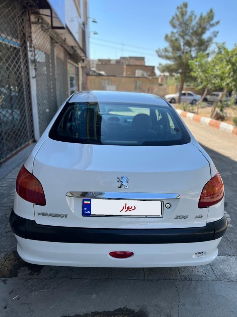 پژو ۲۰۶ صندوق دار v2 - 1388