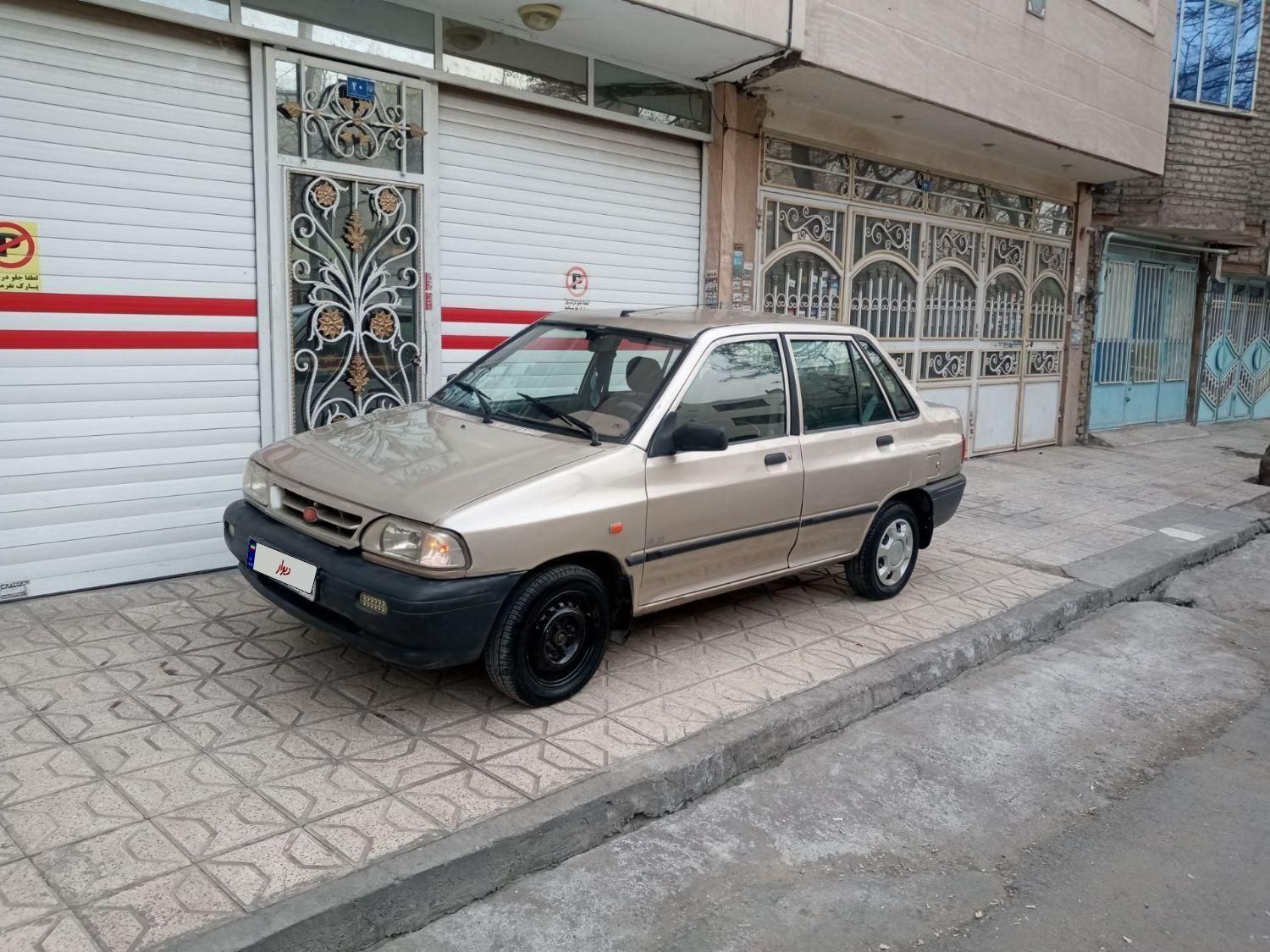 پراید صبا بنزینی - 1386