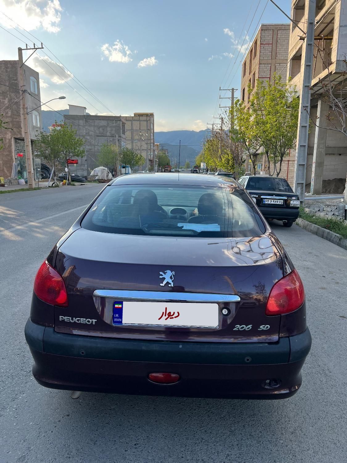 پژو 206 تیپ 5 - 1395