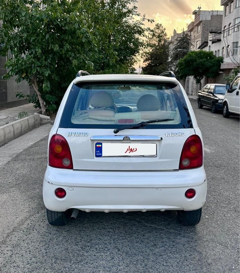 ام وی ام 110 چهار سیلندر دنده ای - 1391