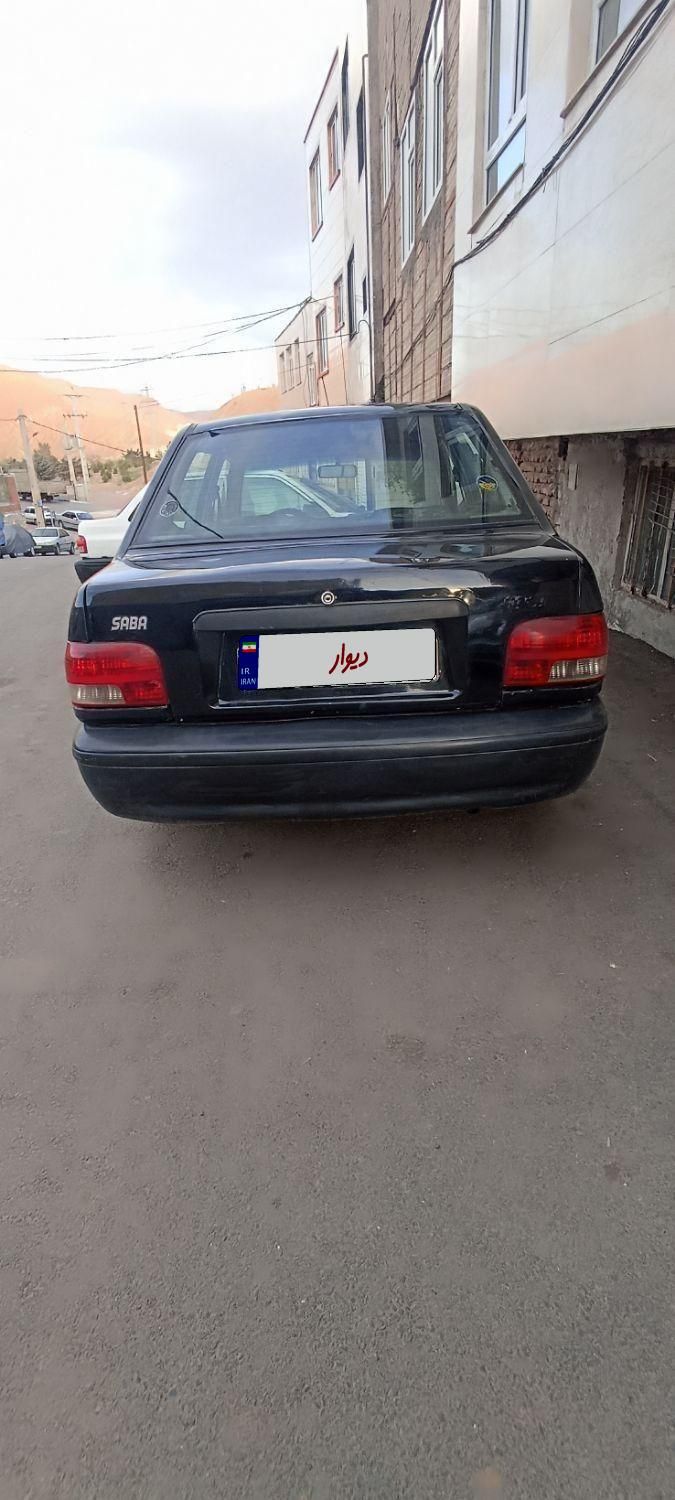 پراید صبا بنزینی - 1386