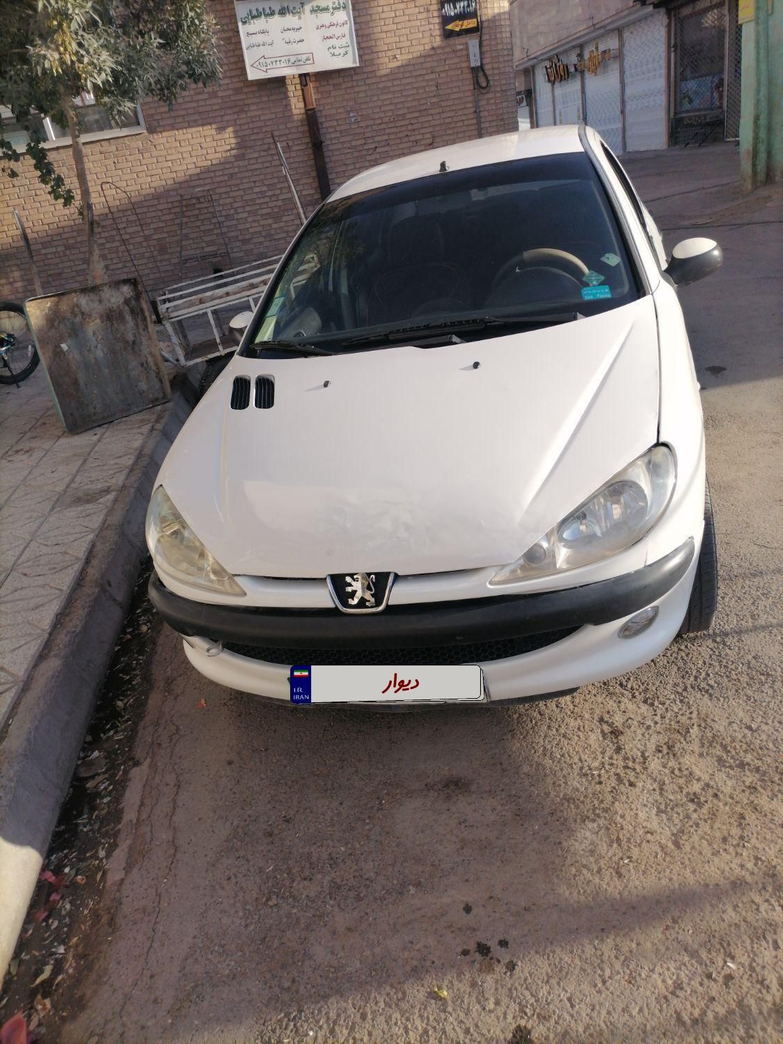 پژو ۲۰۶ صندوق دار v8 - 1387