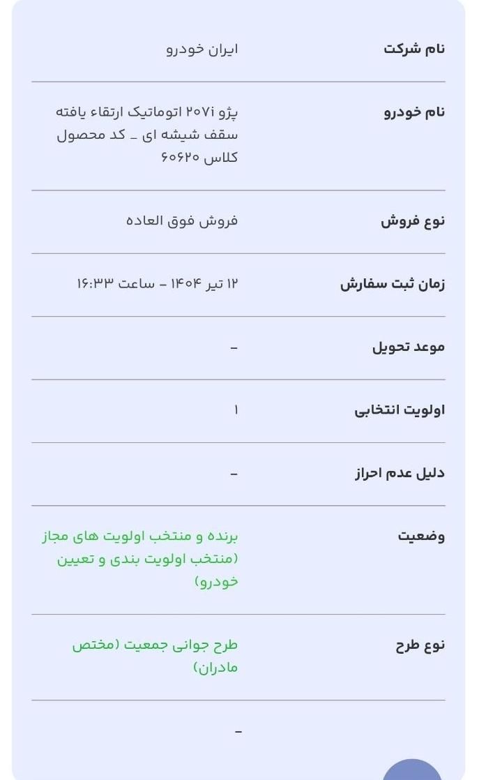 خودرو پژو، 207 آگهی ann_19377119