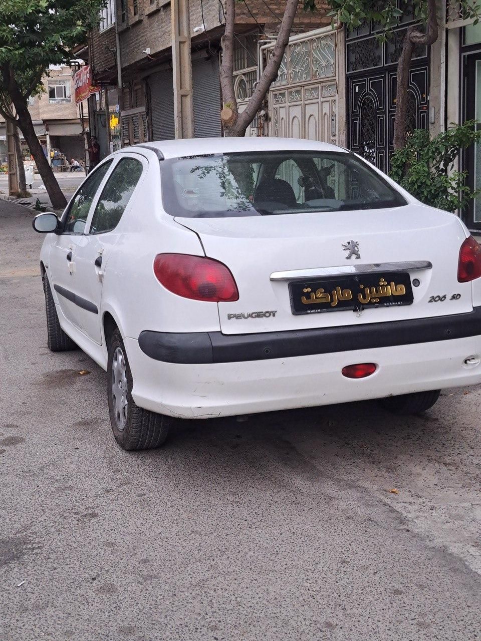 پژو ۲۰۶ صندوق دار v8 - 1393