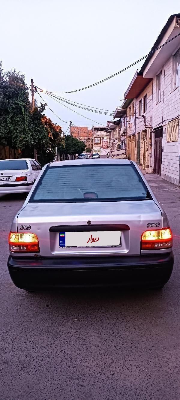 پراید صبا بنزینی - 1386