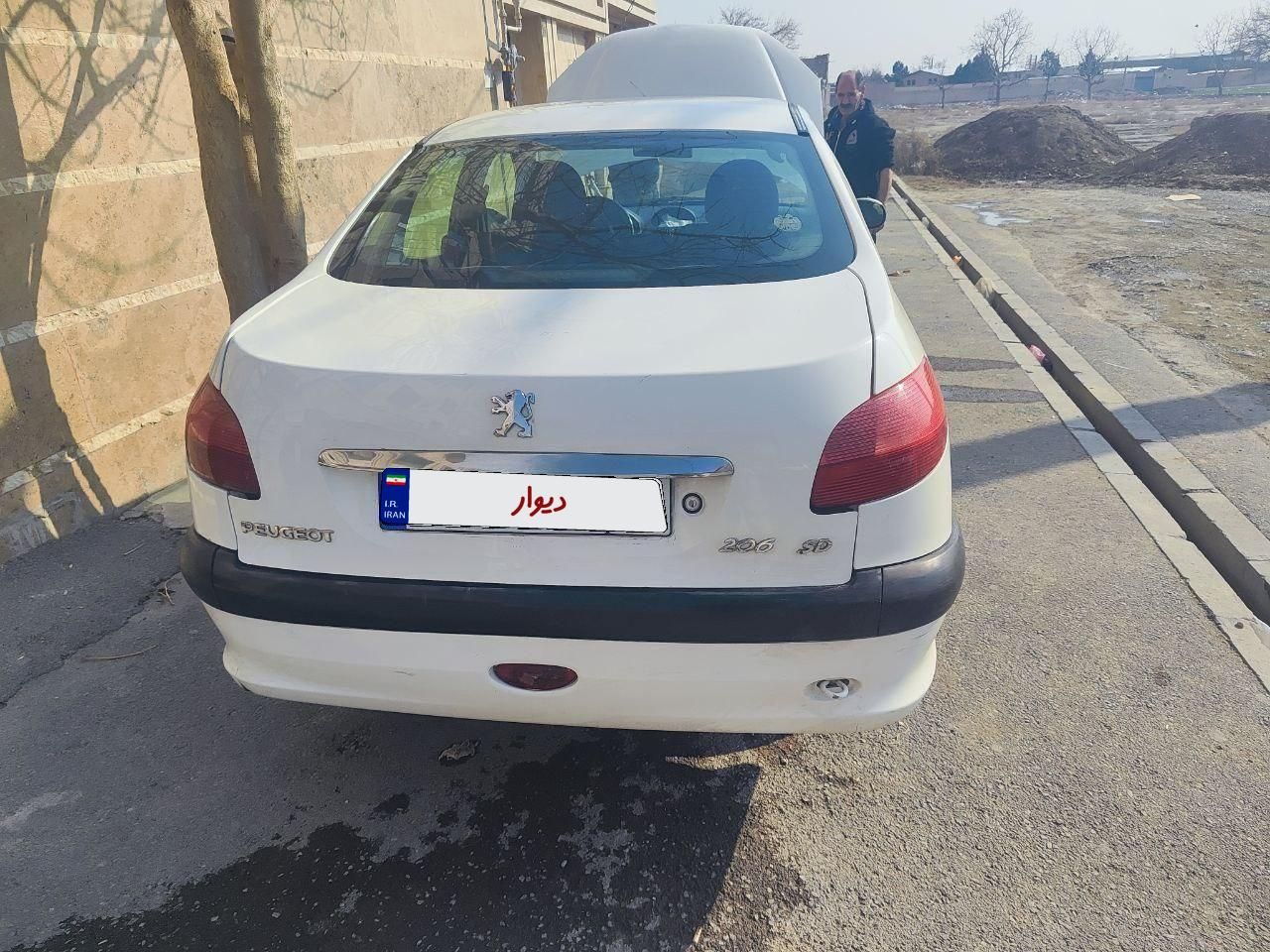 پژو ۲۰۶ صندوق دار v20 - 1388