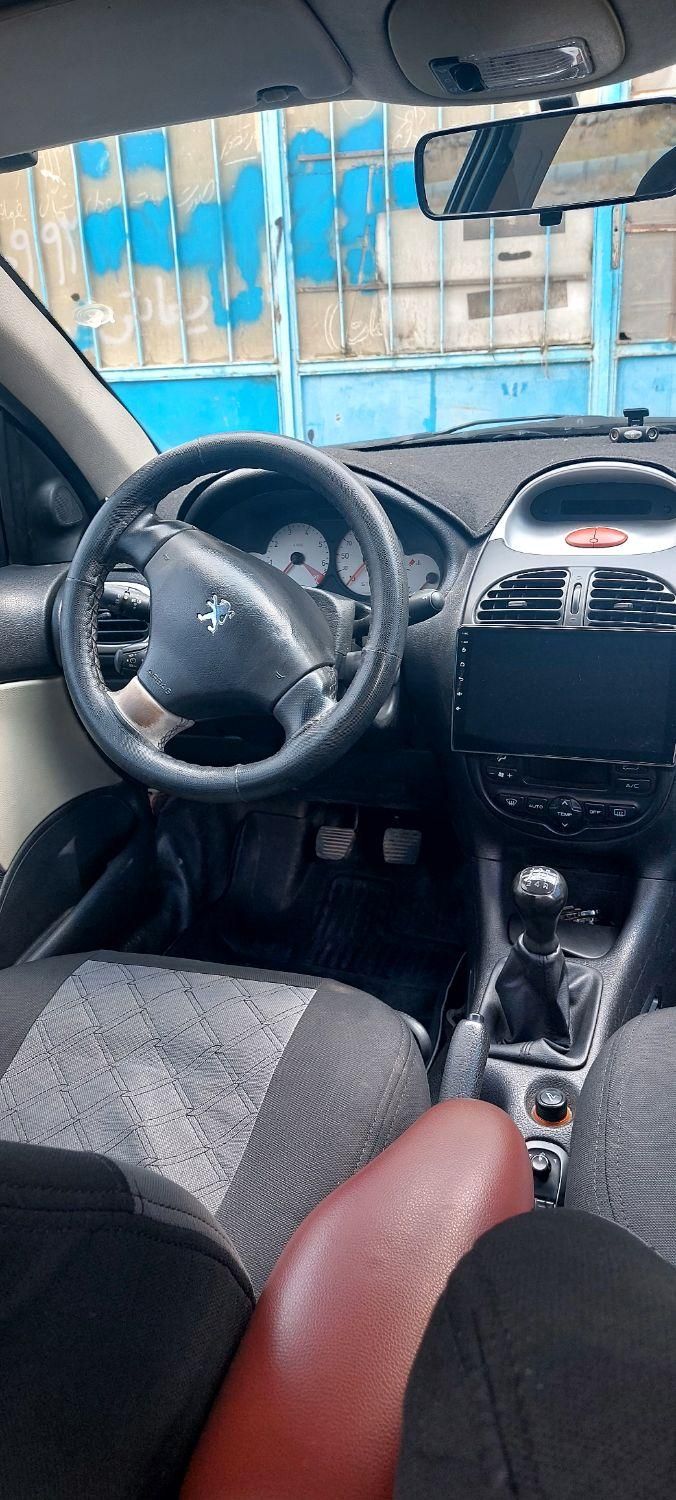 پژو ۲۰۶ صندوق دار v8 - 1390