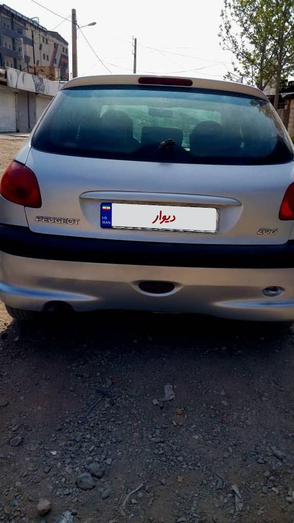 پژو 206 تیپ 3 - 1384