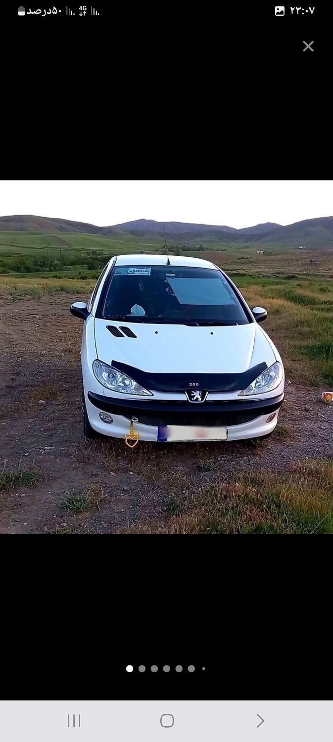 پژو ۲۰۶ صندوق دار v8 - 1396