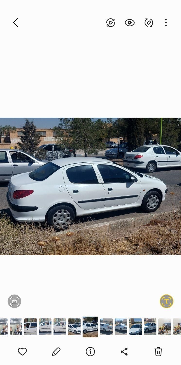 پژو ۲۰۶ صندوق دار v8 - 1397