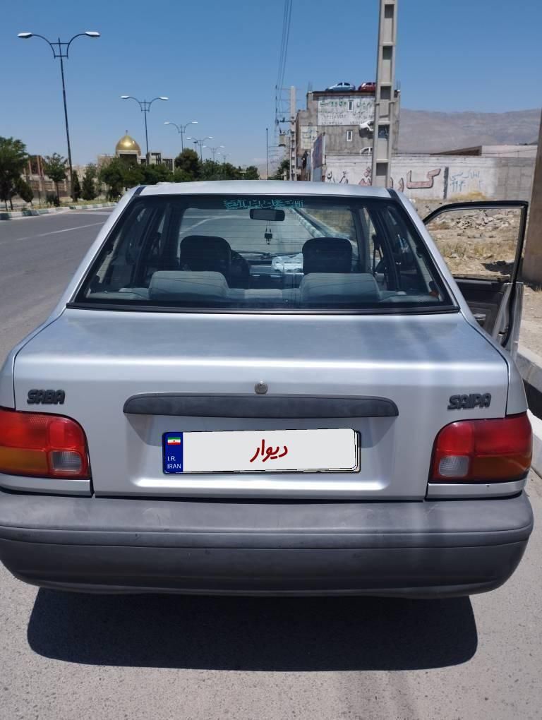 پراید صبا بنزینی - 1387