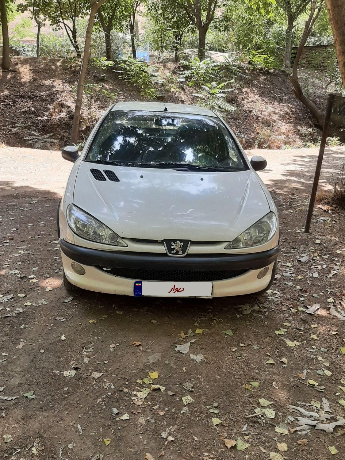 پژو ۲۰۶ صندوق دار v20 - 1388