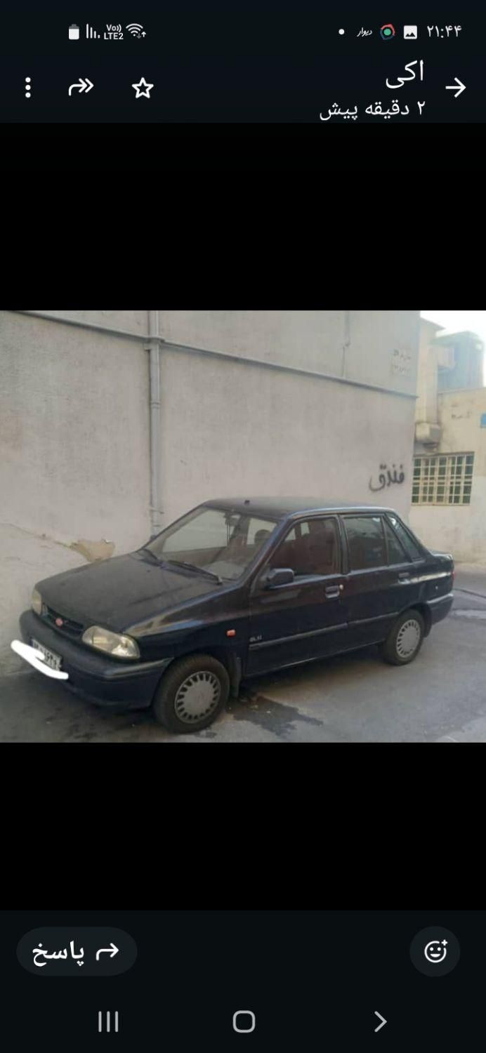 پراید صبا بنزینی - 1386