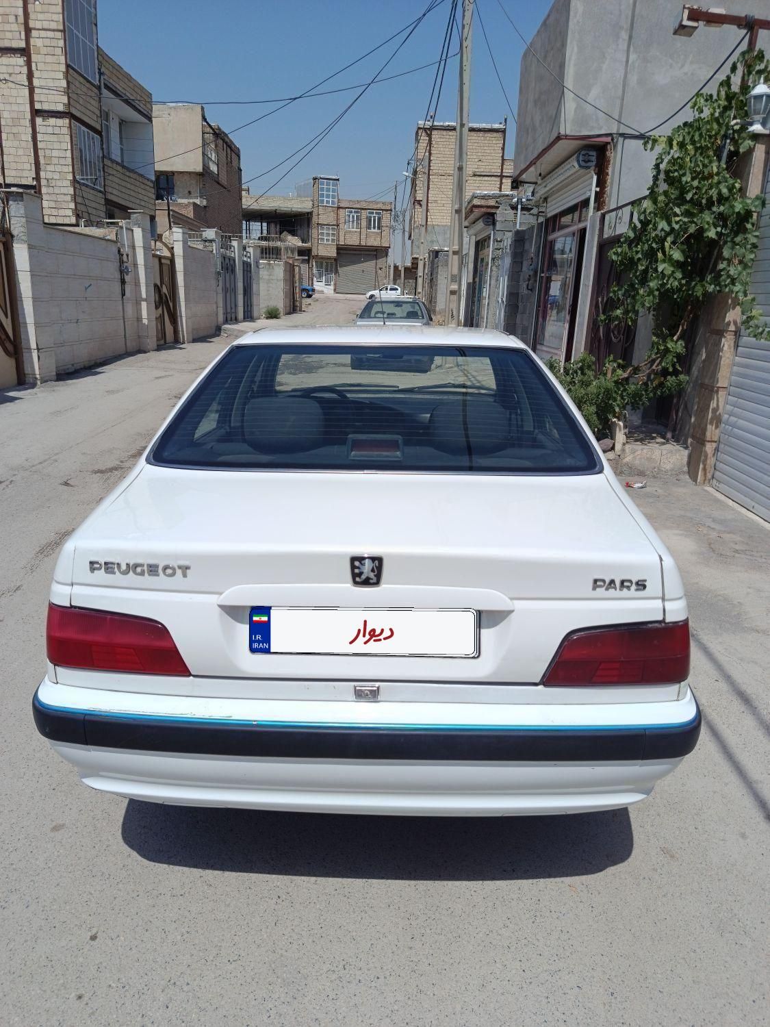 پژو پارس دوگانه سوز - 1389