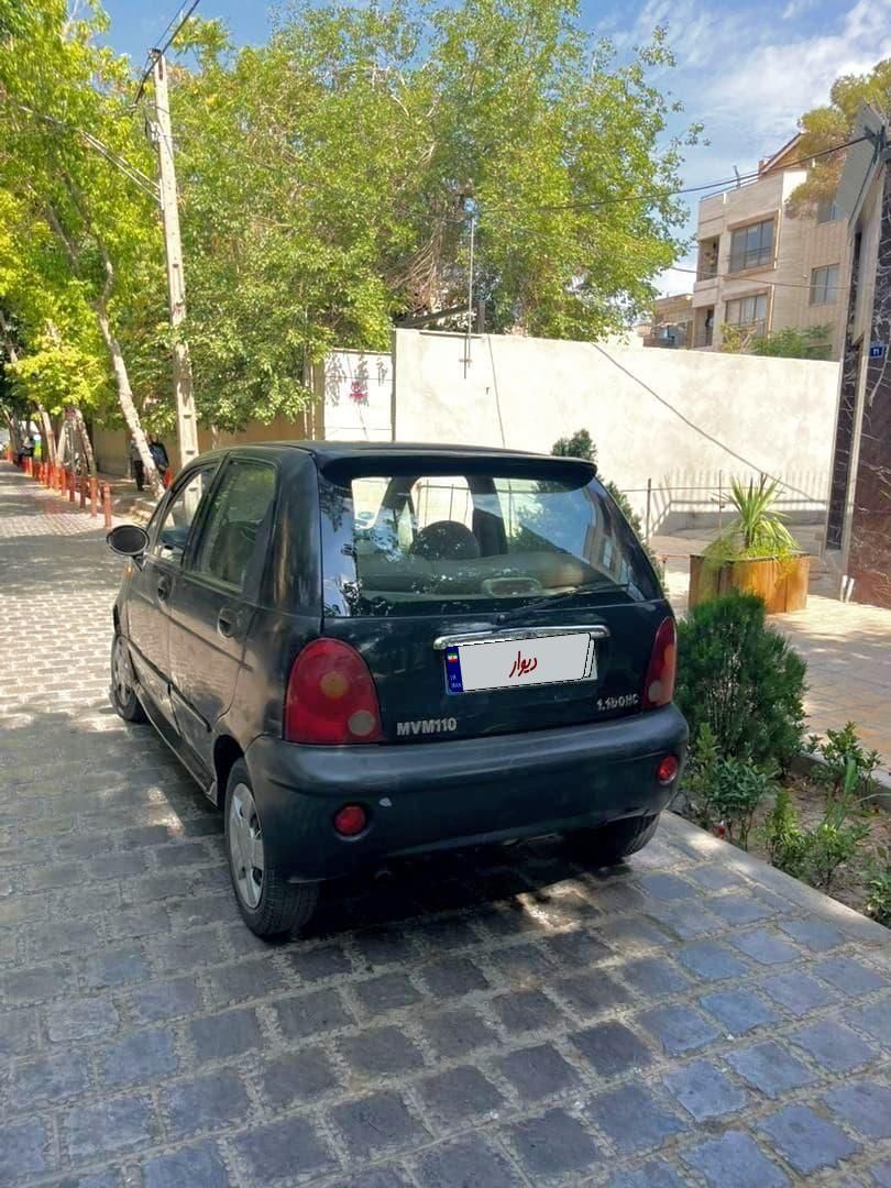 ام وی ام 110 چهار سیلندر دنده ای - 1389
