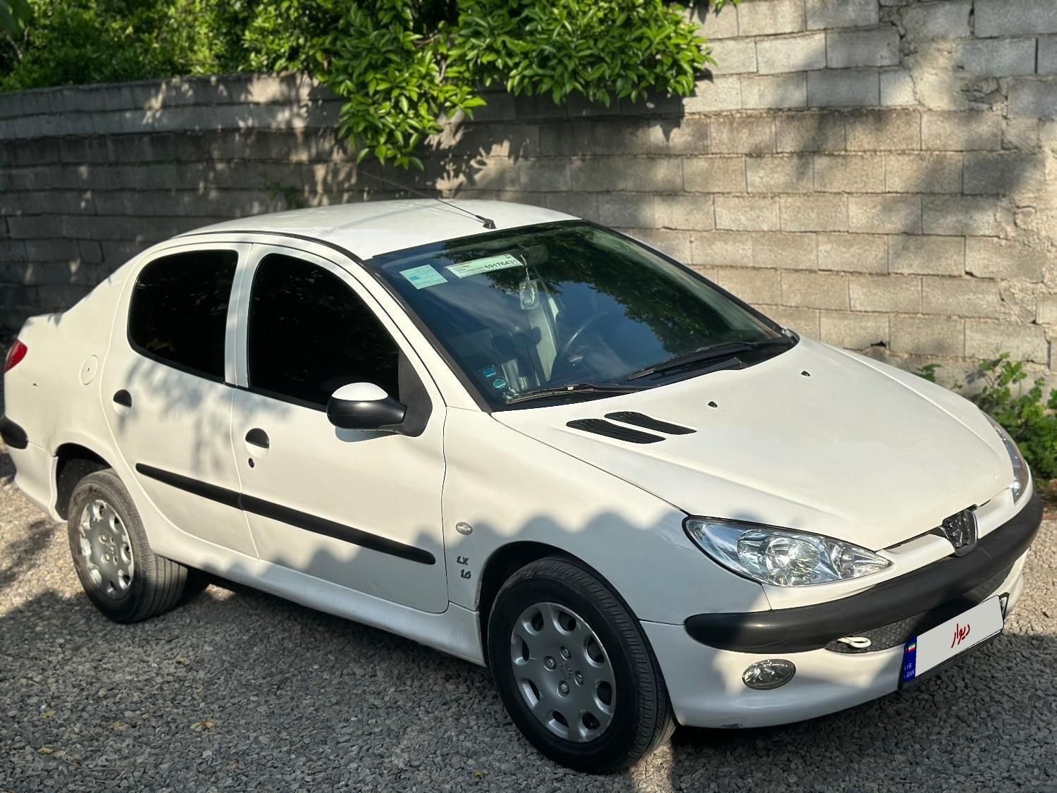 پژو ۲۰۶ صندوق دار v8 - 1388