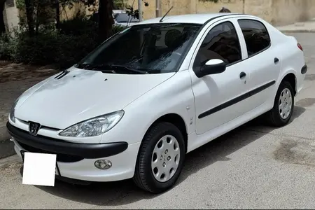 پژو ۲۰۶ صندوق دار v8 - 1397
