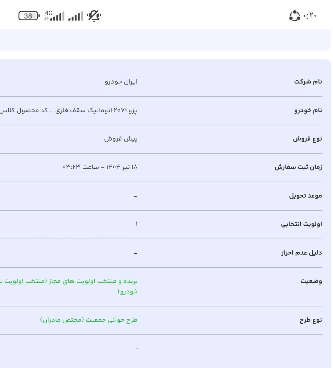 خودرو پژو، 207 آگهی ann_19381240
