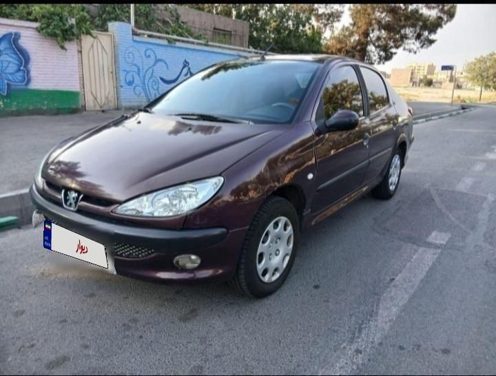 پژو ۲۰۶ صندوق دار v8 - 1390