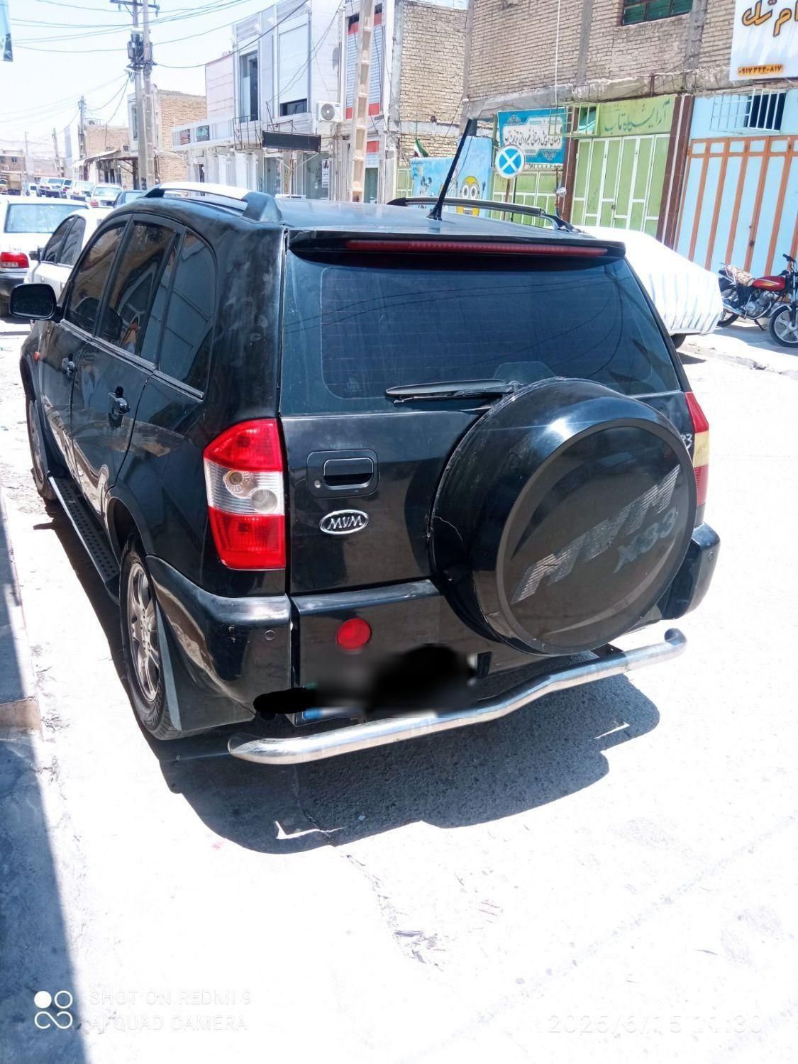 ام وی ام X33 دنده‌ای ساده - 1391