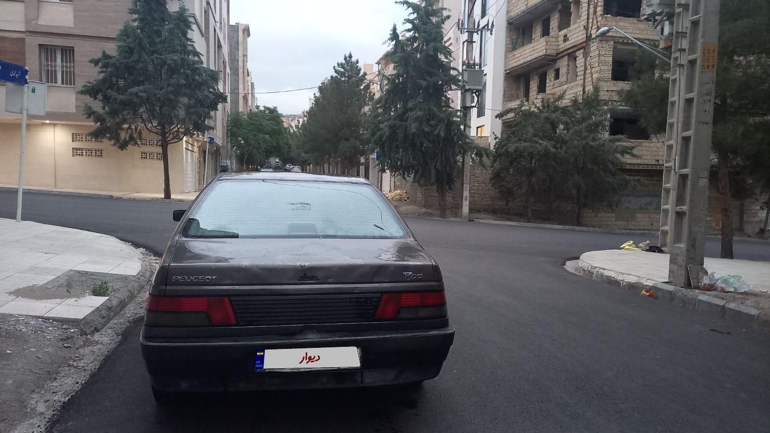 پژو روآ دوگانه سوز - 1386