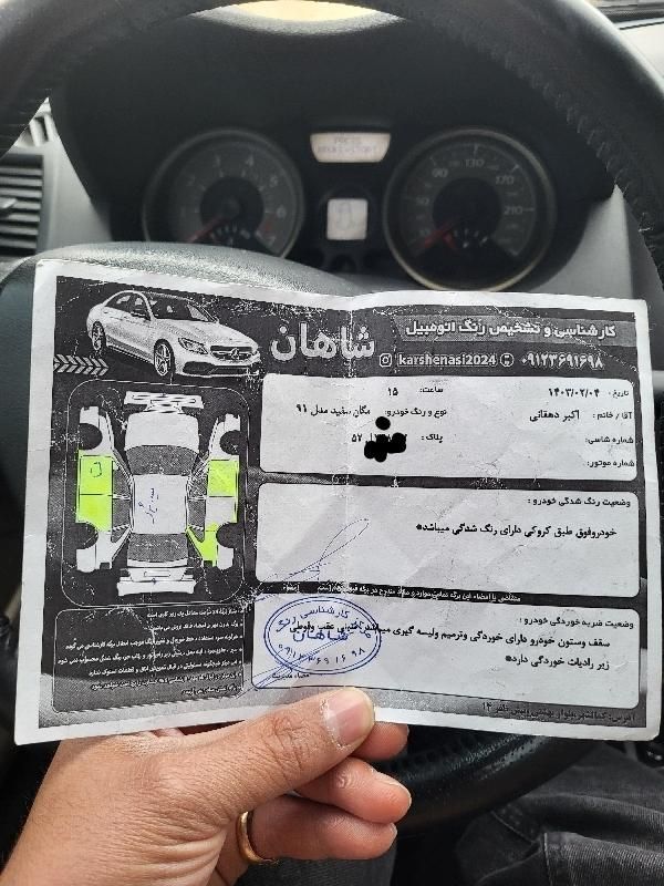 رنو مگان وارداتی اتوماتیک 2000 - 2008