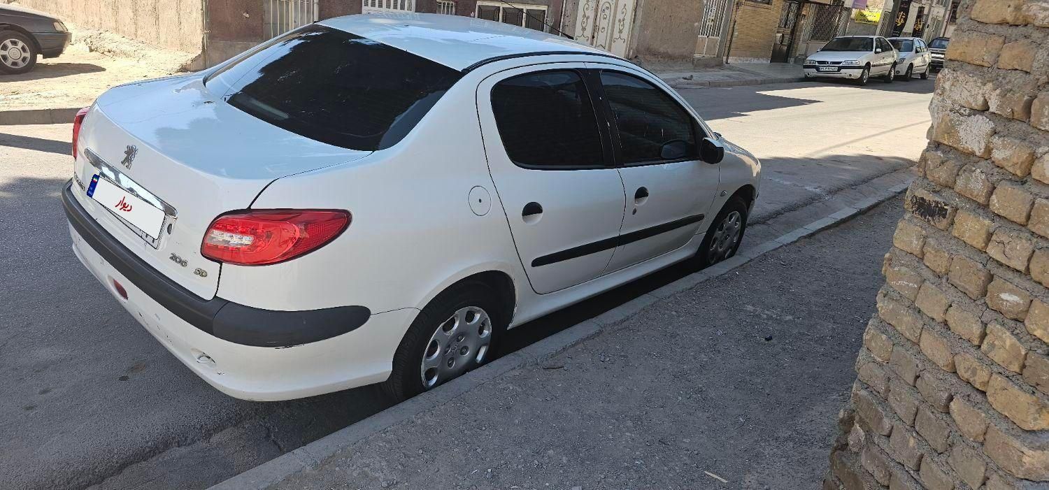 پژو ۲۰۶ صندوق دار v20 - 1388