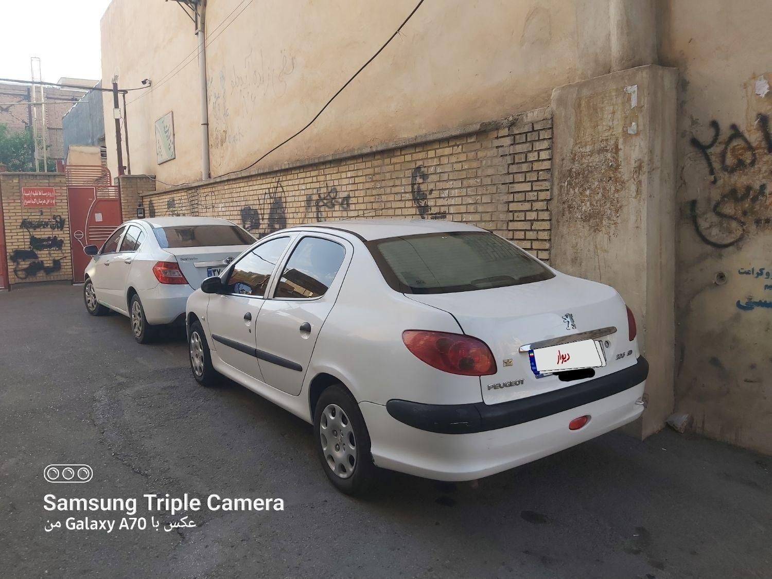 پژو ۲۰۶ صندوق دار v8 - 1395