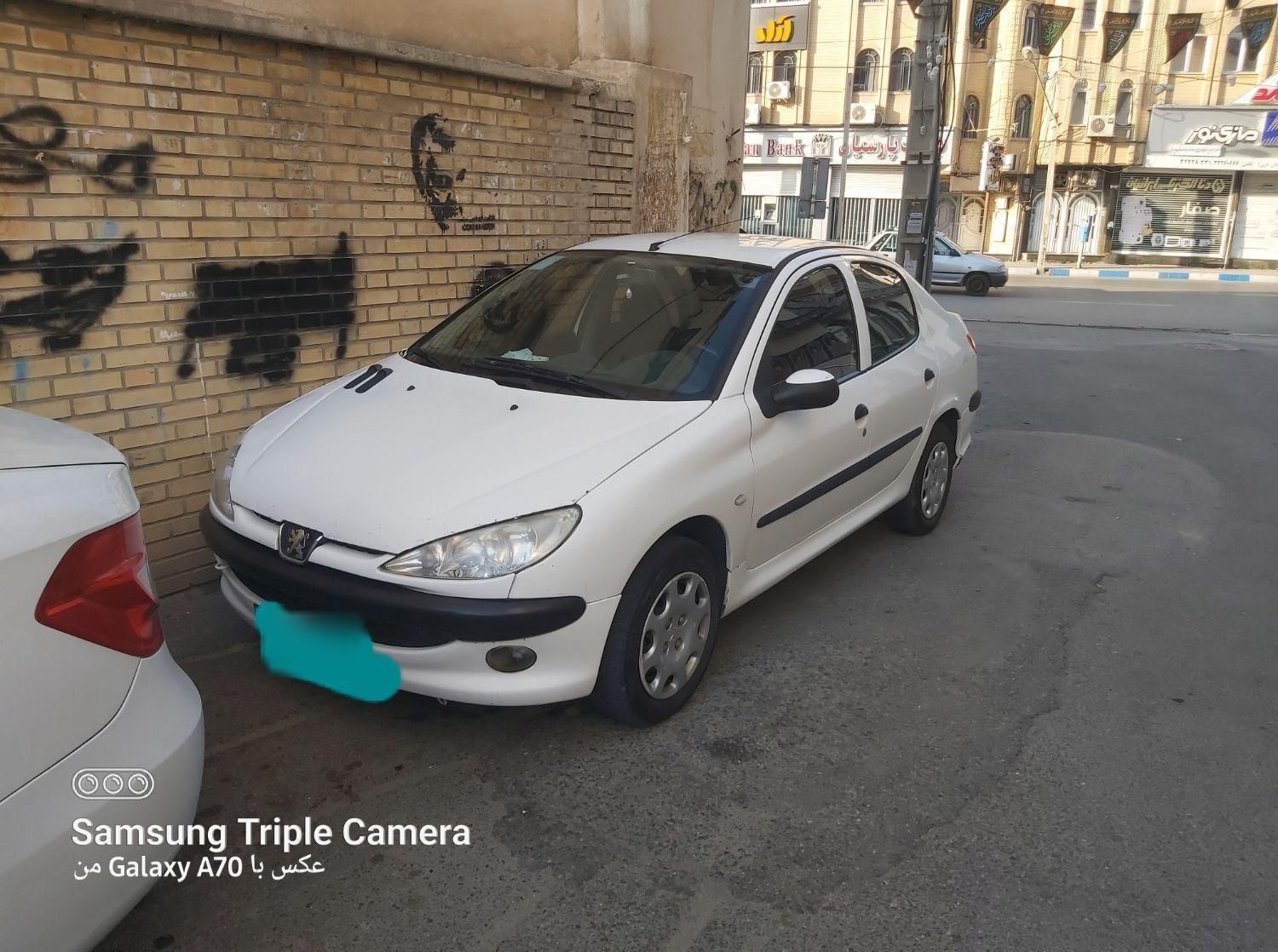 پژو ۲۰۶ صندوق دار v8 - 1395