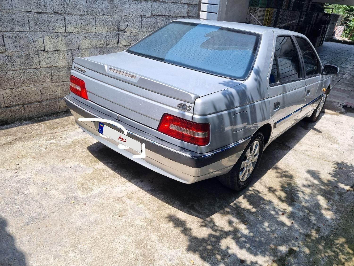پژو 405 GLX موتور TU5 - 1389