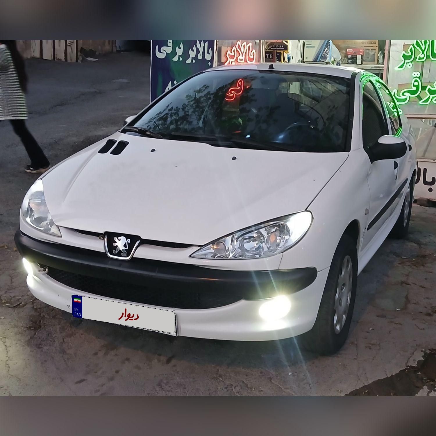پژو ۲۰۶ صندوق دار v8 - 1395